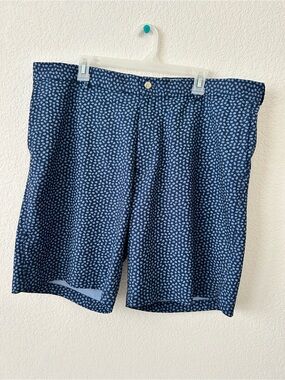 Peter millar paisley Navy Blue Printed Men's Shorts sz 40